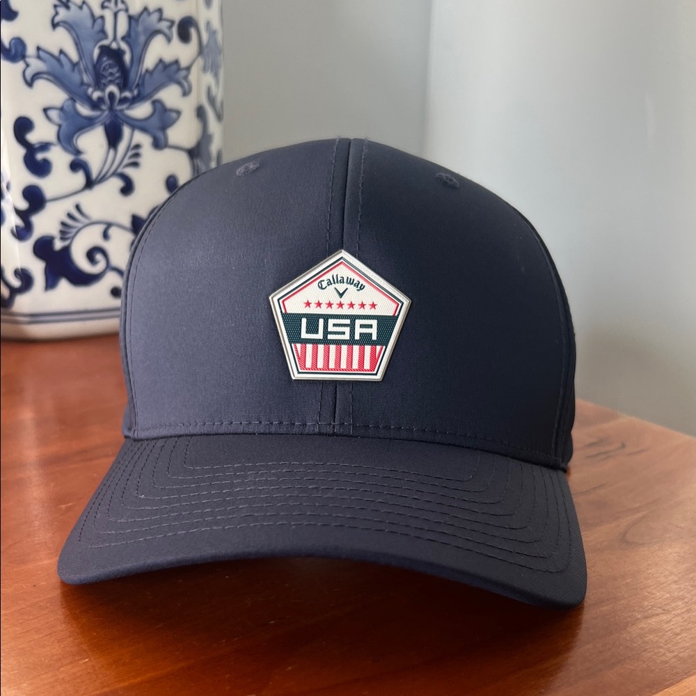 Callaway CG Patriot navy adjustable snapback golf hat